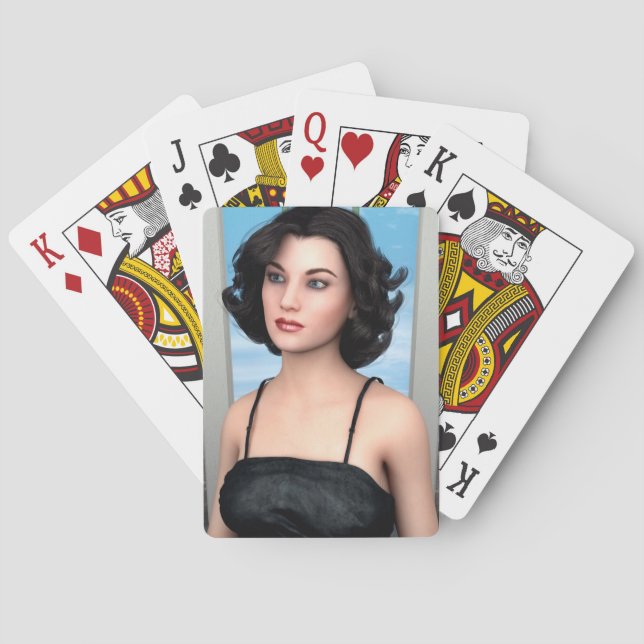 Baralho Mulher Vintage (Verso)