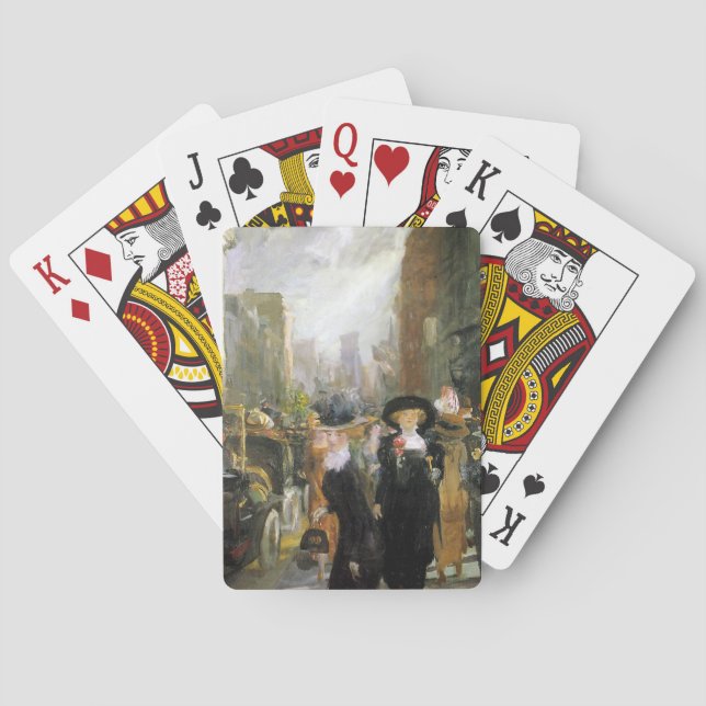 Baralho Mulheres na Quinta Avenida (Nova Iorque, EUA) (NYC (Verso)