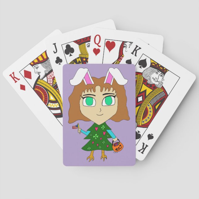 Baralho Multi Feriado Chibi (Verso)