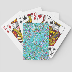 Baralho Multicolor Mosaic Modern Grit Glitter #7