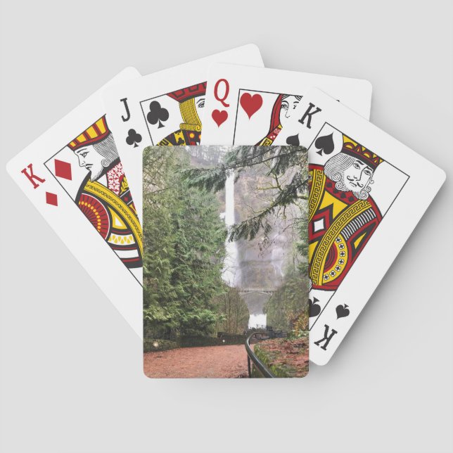 Baralho Multnomah Falls, OU (Verso)