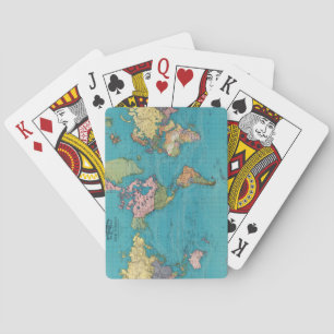 Baralho Mundo, a projeção de Mercator