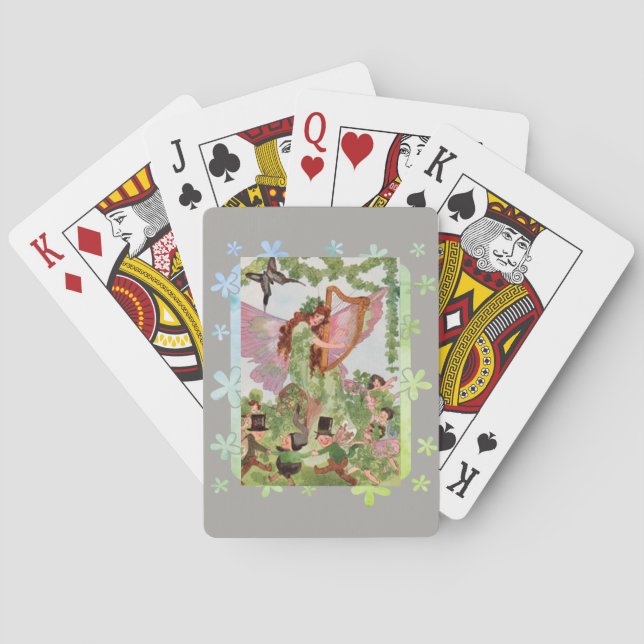 Baralho Música Faerie Reproduzindo Música (Verso)