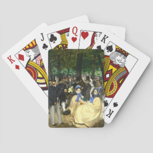 Baralho Música nas Tullerias Edouard Manet
