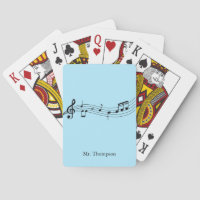 Música Personalizada de Banda de Notas Musicais ou