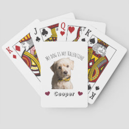 Baralho My Dog Is My Valentine – Personalized Pet