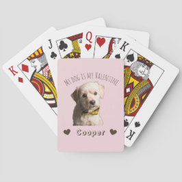 Baralho My Dog Is My Valentine – Personalized Pet