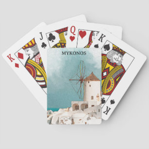 Baralho Mykonos Grécia Alefkandra Windmill