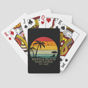 Baralho Myrtle Beach Vintage Carolina do Sul