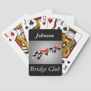 Baralho Na moda Bridge Poker Canasta combina com a moderna