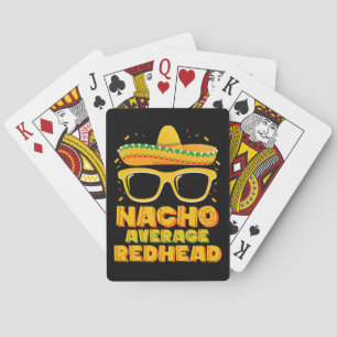 Baralho Nacho Média Cabelo Vermelho Mexicano Cinco De Mayo