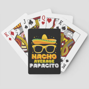 Baralho Nacho Média da Família de Pais Papacito Cinco De M