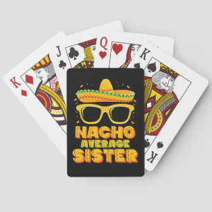 Baralho Nacho Média Irmã Cinco De Mayo Correspondendo Famí