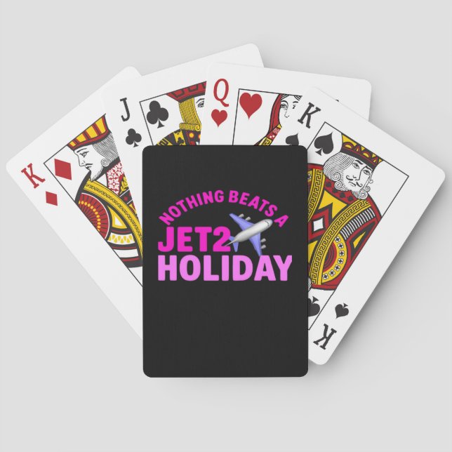 Baralho Nada Bate Em Uma Lama De Memória De Feriado Jet2 (Verso)