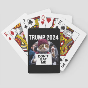 Baralho Não me coma gatos para Trump 2024