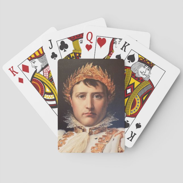 Baralho Napoleon Laurel-Wreath Crowed Hero Playing Cards (Verso)
