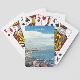 Baralho Nápoles Itália Foto Costa