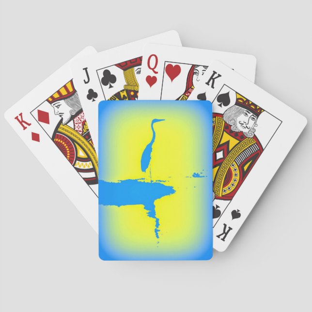 Baralho nascente azul (Verso)