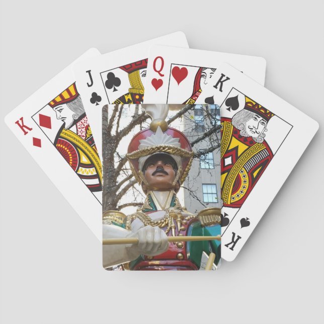 Baralho Natal em Rockefeller - Toy Soldier - NY (Verso)