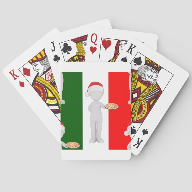 Baralho natal italiano (Verso)