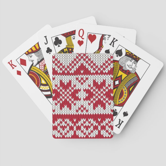 Baralho Natal Knit (Verso)