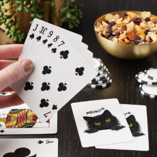 Baralho Negócio Miado – Cartas Gato Preto