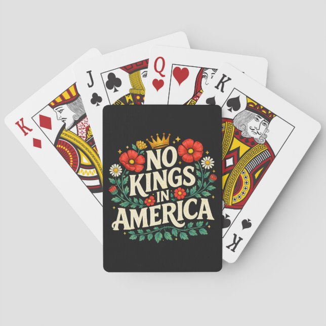 Baralho Nenhum Rei América (Verso)