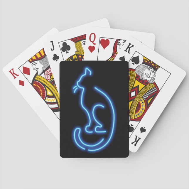 Baralho Neon Cat legal (Verso)