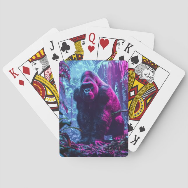 Baralho Neon Gorilla (Verso)