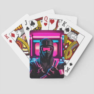 Baralho neon ninja