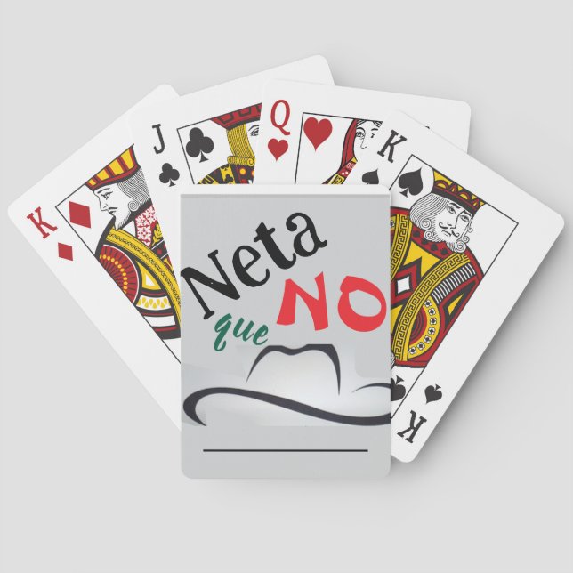 Baralho Neta que No! (Verso)