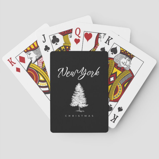 Baralho New York Christmas (Verso)