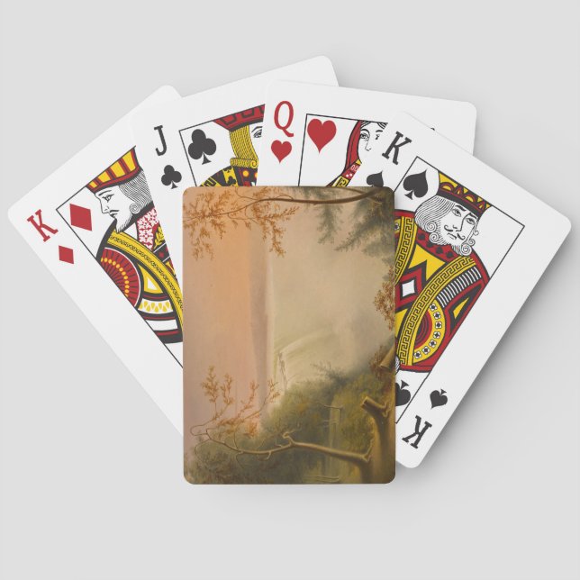 Baralho Niagara Falls (Faixas de Ferradura) (Rembrandt Pea (Verso)