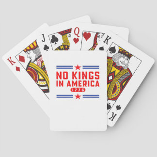 Baralho No Kings In America Classic Minimal Clean
