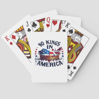 Baralho No Kings In America Classic Retro Cool