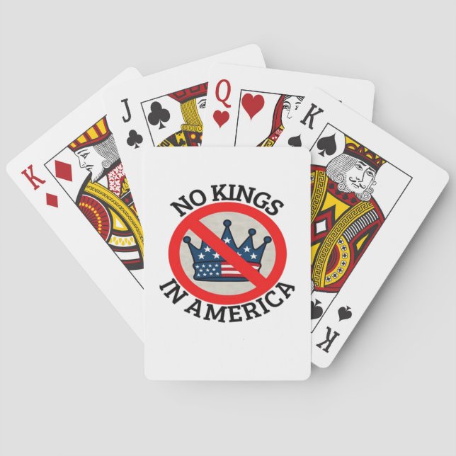 Baralho No Kings In America Retro Classic (Verso)