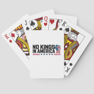 Baralho No Kings In America USA Creative Casual