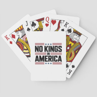 Baralho No Kings In America USA Creative Style