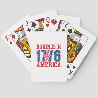 Baralho No Kings In America We The People Vintage