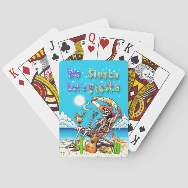 Baralho No Siesta Vamos Fiesta (Verso)