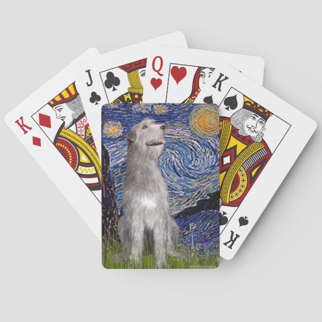 Baralho Noite Estrelada - Irish Wolfhound (Verso)