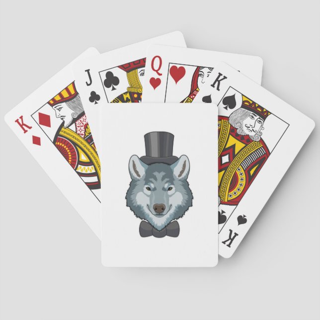 Baralho Noivo Lobo com Gravata Borboleta (Verso)