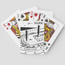 Baralho Nome de Marca Personalizado | Cribbage