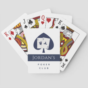 Baralho Nome dos Jogadores do Clube Poker Masculinos do Tr