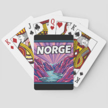 Norge Norueguês Geirangerfjords Fiordes Cartas de 