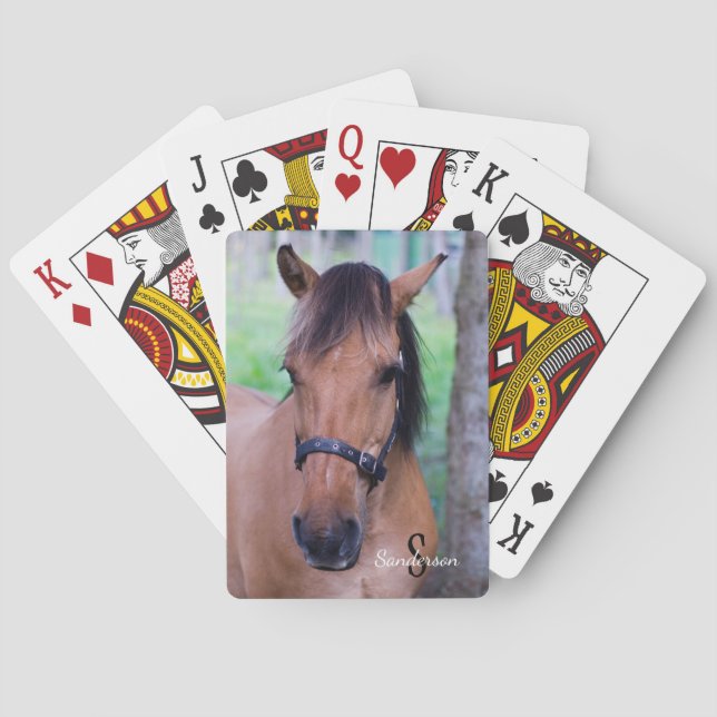 Baralho Norwegian Fjord Horse Playing cards (Verso)