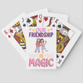 BARALHO NOSSA AMIZADE É MAGIA . AMIGOS . BBF
