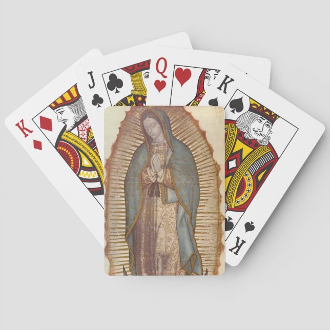 Baralho Nossa Senhora de Guadalupe (Nuestra Señora) (Virge (Verso)