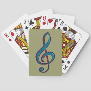 Baralho nota musical