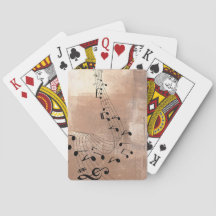 Notas de Música abstrato